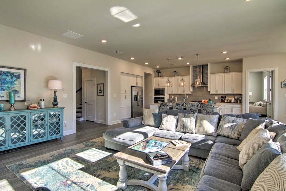 Modern Lewes Home w/ Deck, Grill + Pond View! House in Sussex County