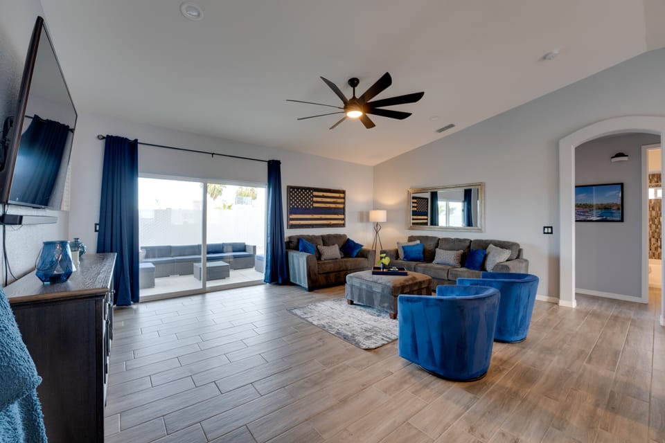 Pool & Patio: Newly Constructed Lake Havasu Home! House in Lake Havasu City