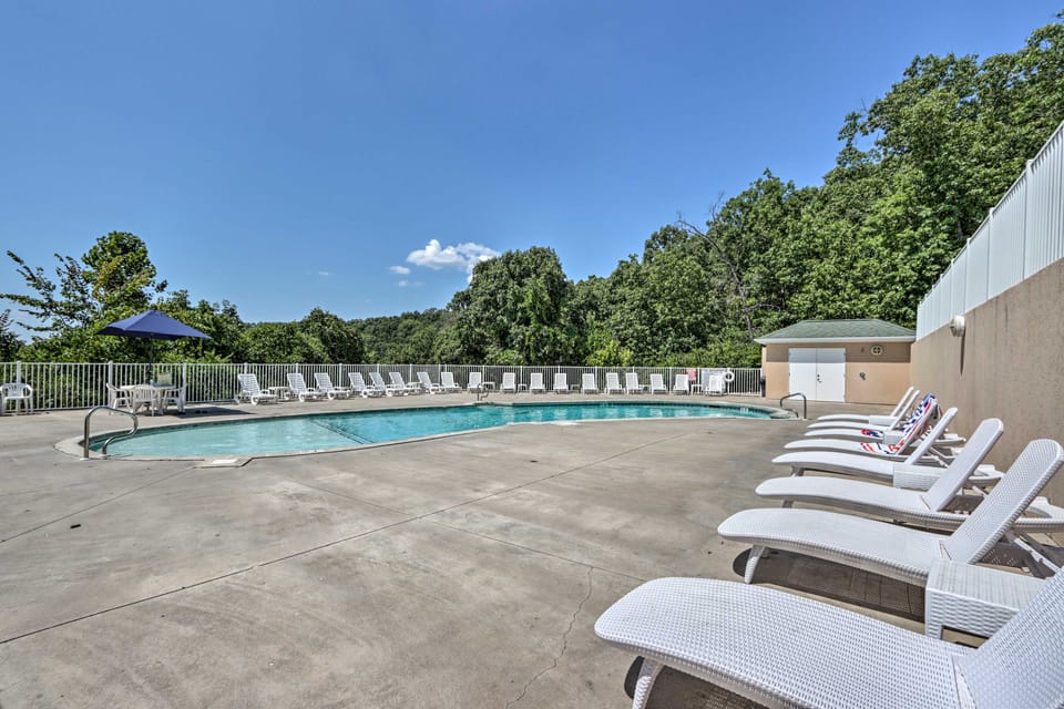 Water Views + Pool Access: Lake Ozark Escape! Apartment in Lake of the Ozarks