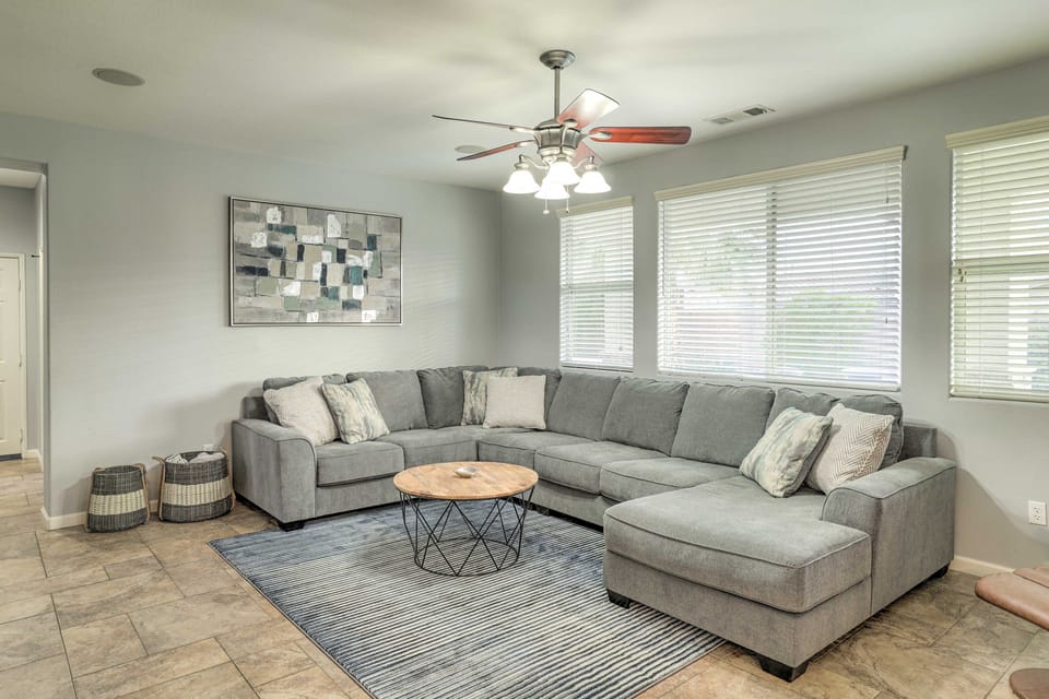 Spacious Indio Home: Pool, Grill, & Fire Pits House in Indio