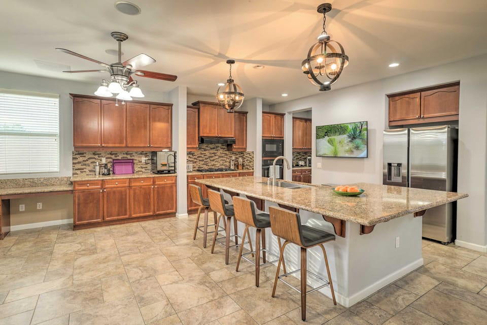 Spacious Indio Home: Pool, Grill, & Fire Pits House in Indio