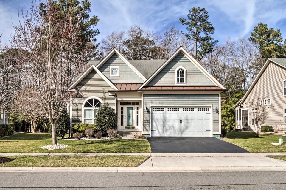 Near Bethany Beach: Family Home w/ Patio & BBQ House in Sussex County
