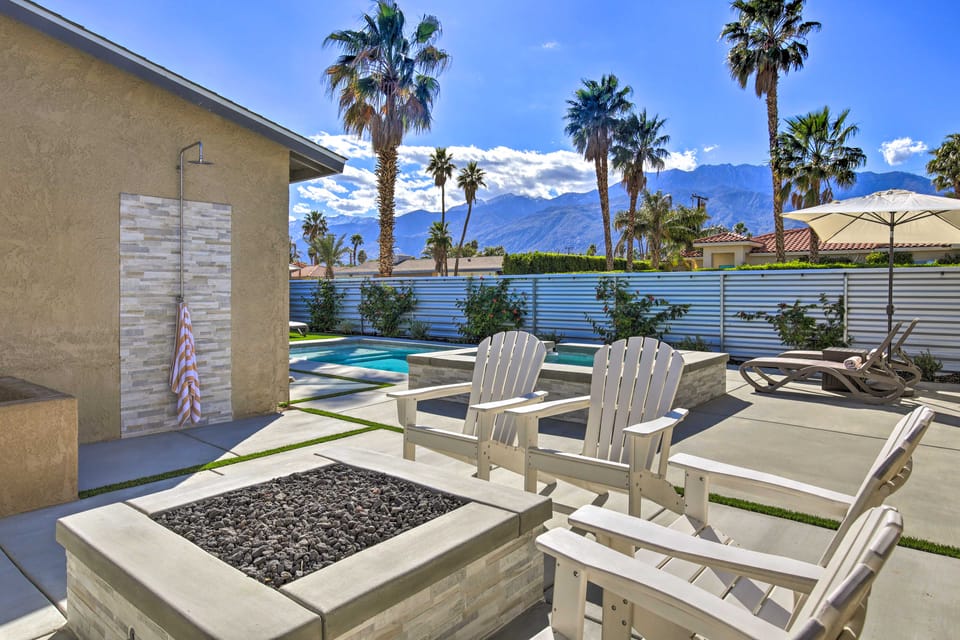 Palm Springs Pad w/ Outdoor Kitchen + Views! House in Palm Springs