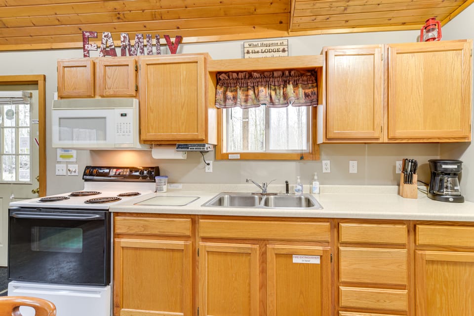 Cozy Birchwood Retreat on UTV Trail w/ Hot Tub! House in Wisconsin