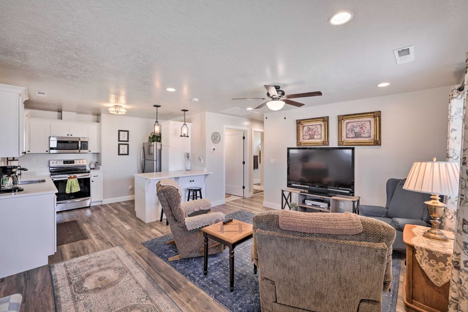 Central Kanab Apartment w/ Updated Interior! Apartment in Kanab