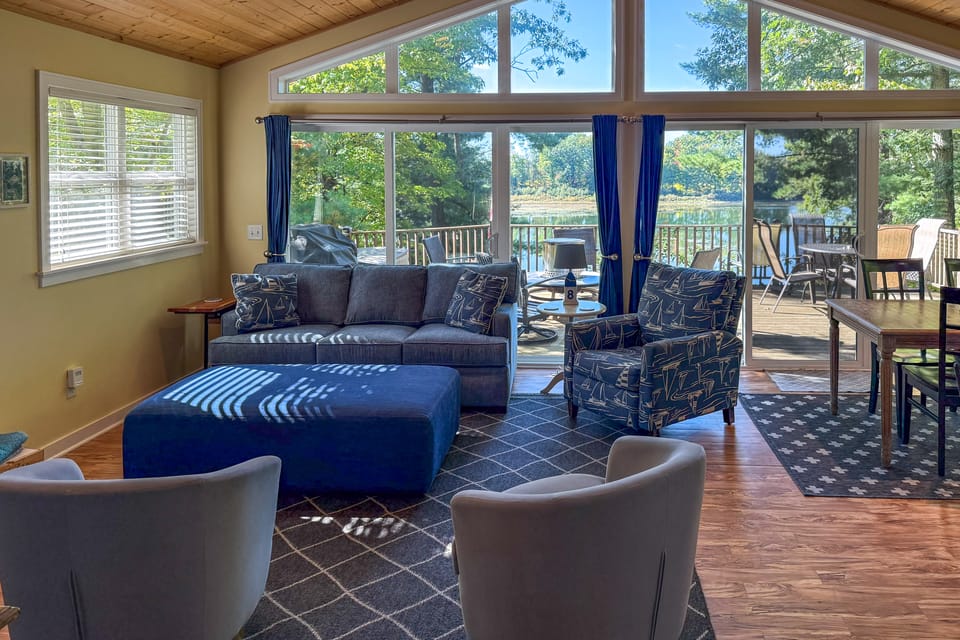 Fish, Hike & Hunt: Lakeside Newaygo Cottage Cottage in Michigan