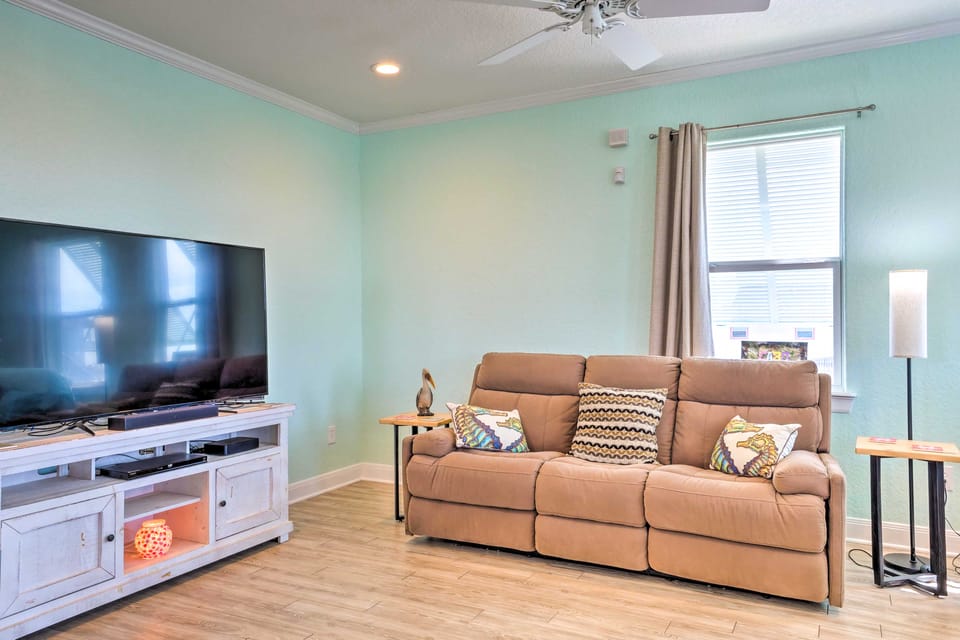 Furnished Deck + Ocean Views: Surfside Beach Home House in Surfside Beach