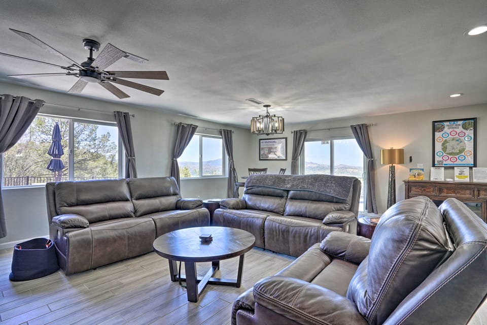 Panoramic Mtn Views: Prescott Sunset Sanctuary House in Prescott