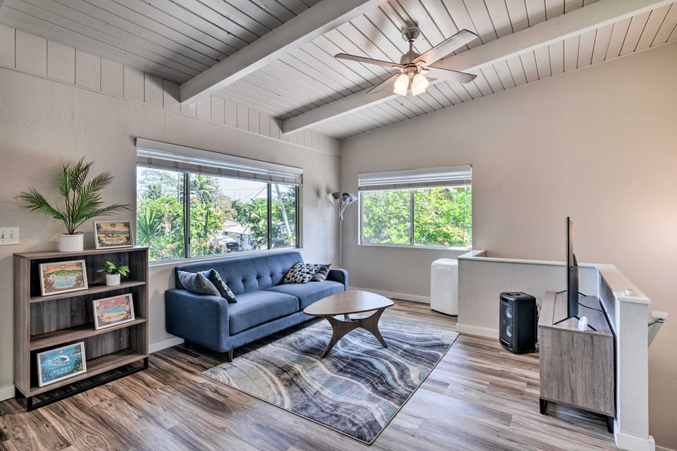 Sunny Pahoa Retreat: Snorkel, Hike & Shop! House in Big Island