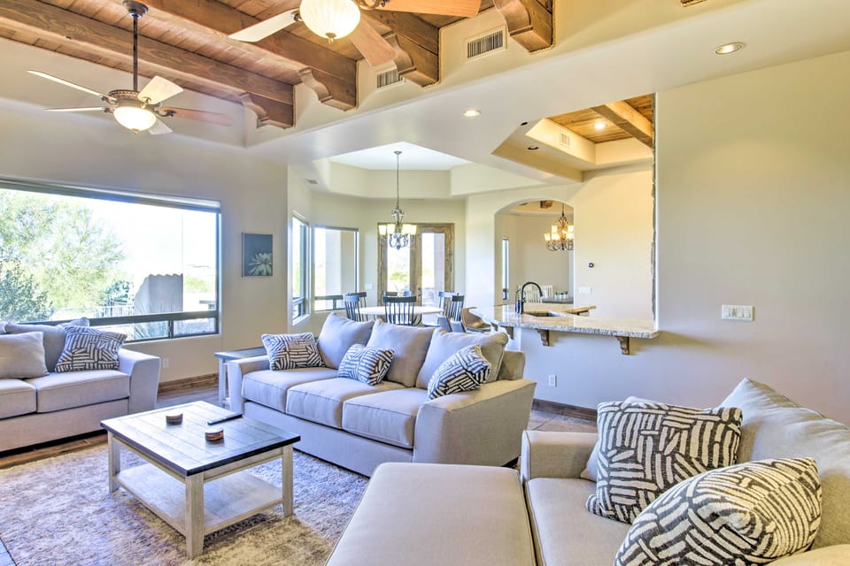 Near Golfing: Mesa Villa w/ Outdoor Oasis & Pool! Villa in Mesa