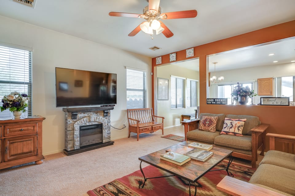 Step-Free Sahuarita Retreat! Patio + Pool Access House in Sahuarita