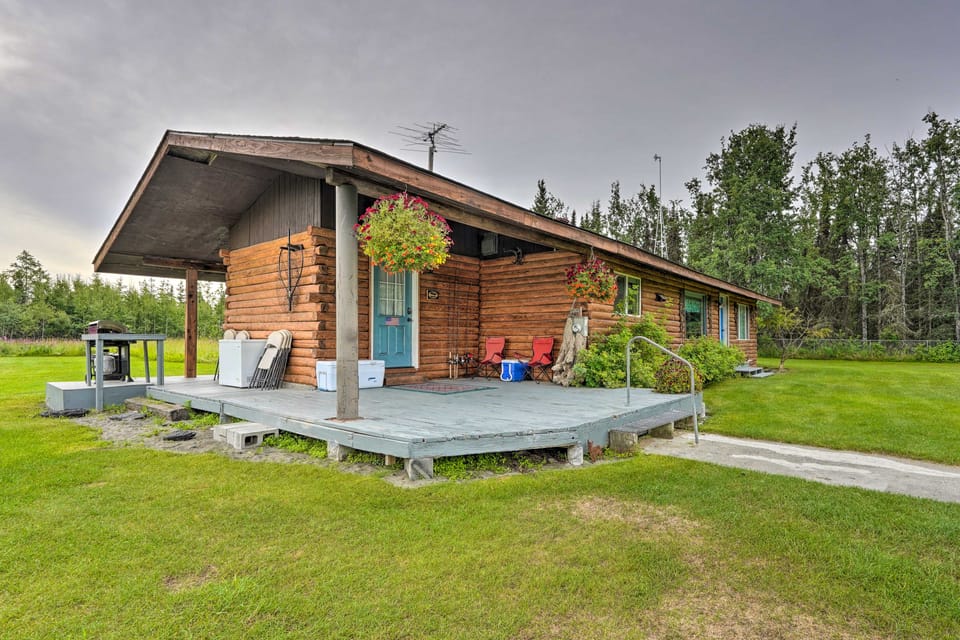 Near Kenai River: 'Angler's Escape' in Soldotna House in Soldotna