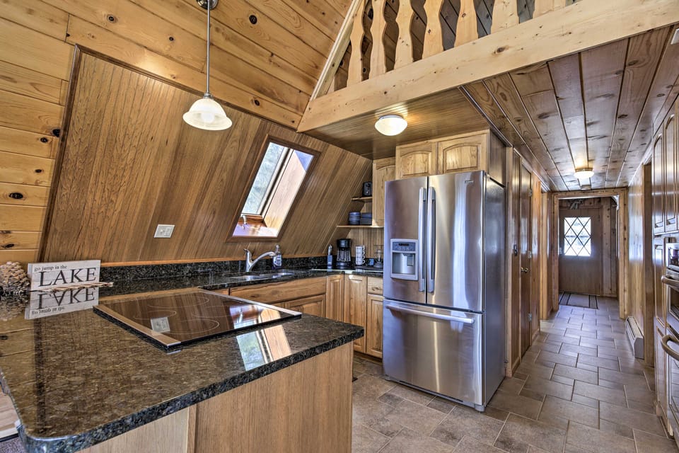 A-Frame Cabin w/ Private Boat Dock! House in Wisconsin
