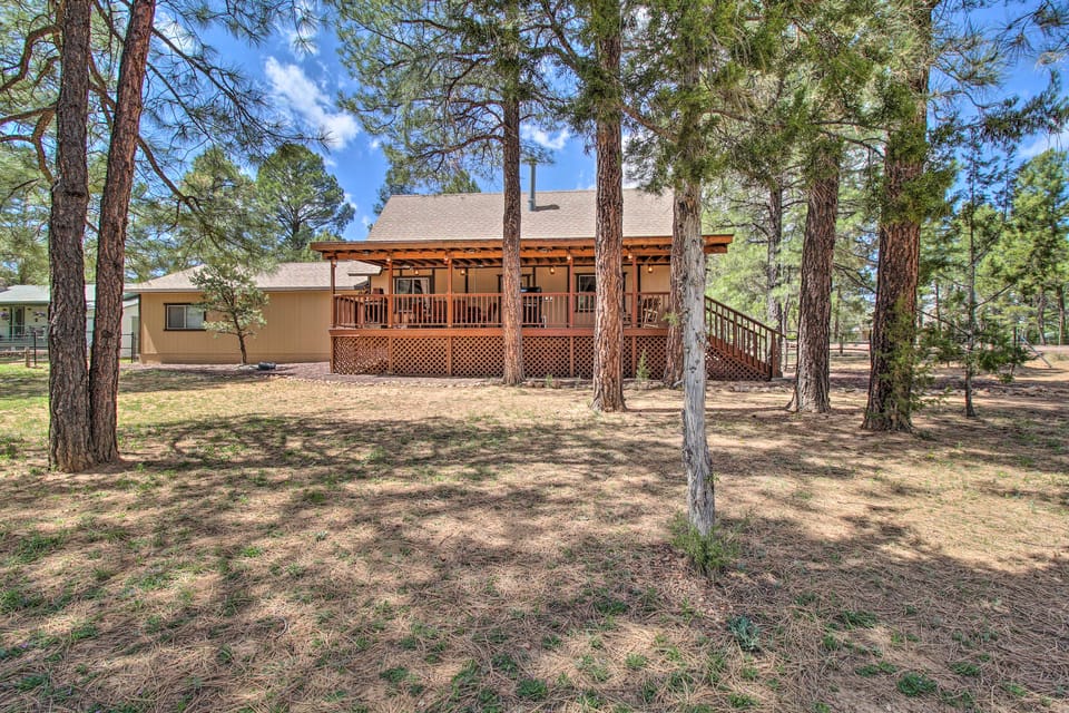 Large Deck, Grill: Pet-Friendly Show Low Retreat! House in Arizona