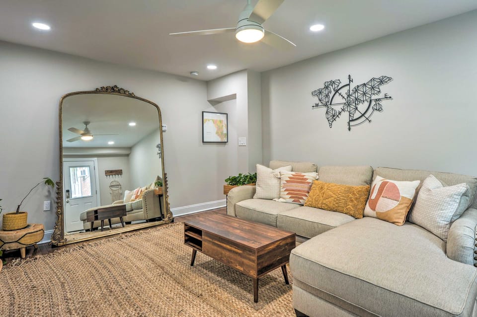 Takoma Park Apt w/ Wood Fire Pit < 8 Mi to DC Apartment in Takoma Park