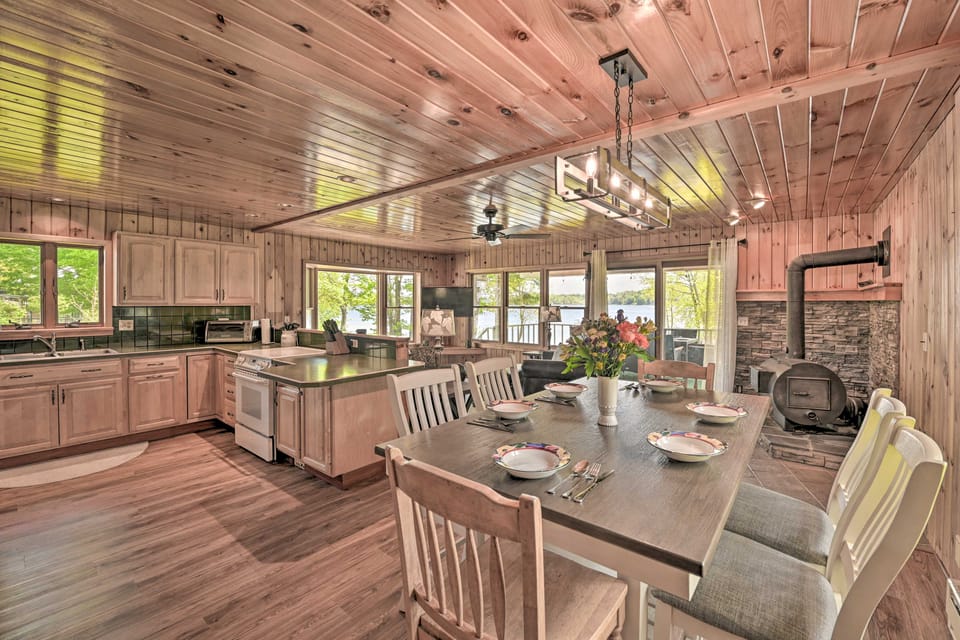 Lakefront Gloversville Home w/ Beach + Dock! House in Great Sacandaga Lake