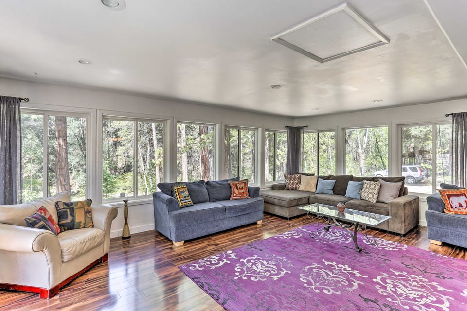 Vibrant Weaverville Escape w/ Deck & Creek! House in California