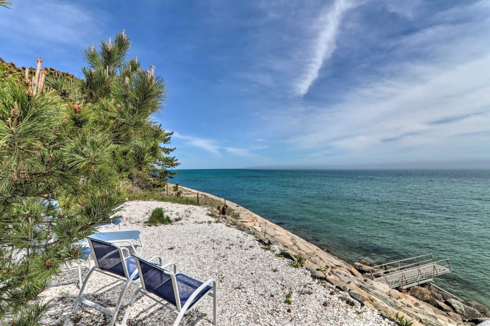 Private Ocean Overlook! Serene Cape Cod Escape Apartment in New Seabury