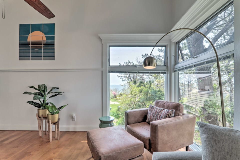 Private Ocean Overlook! Serene Cape Cod Escape Apartment in New Seabury
