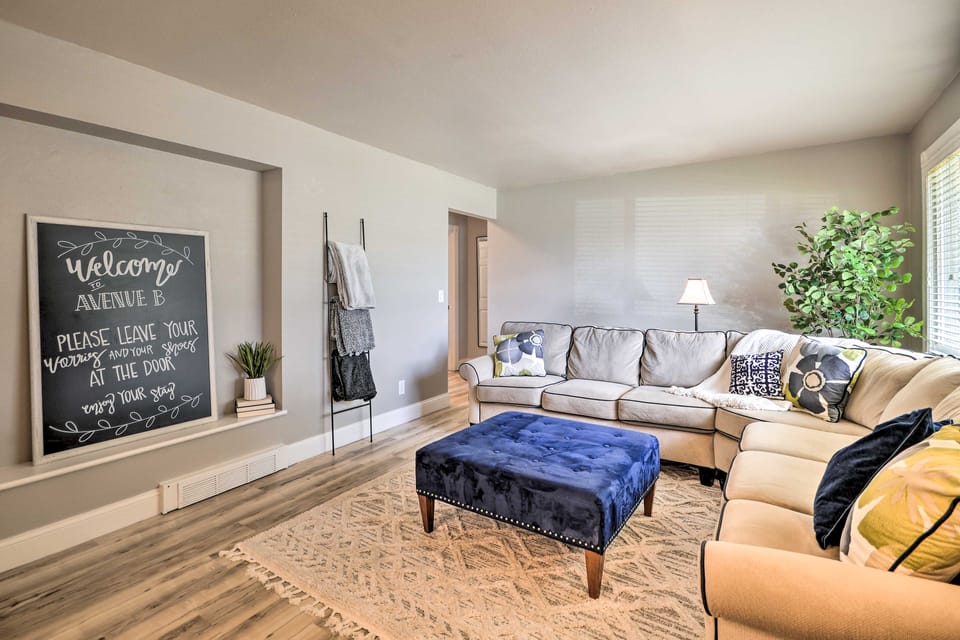 Billings Abode w/ Grill: Walk to Park & Shops House in Billings