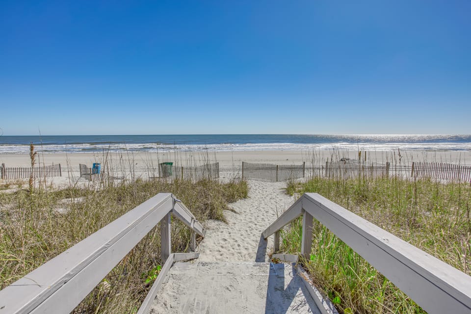 Access to Pool, Beach: Ocean-View Myrtle Beach Apt Apartment in Myrtle Beach