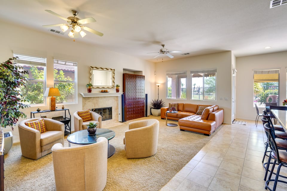 Mtn Views & Resort Perks: Palm Desert Escape! House in Indian Wells