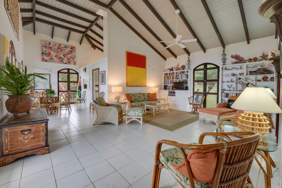 Nevis Home w/ Pool, Stunning Jungle & Ocean Views! House in Leeward Islands
