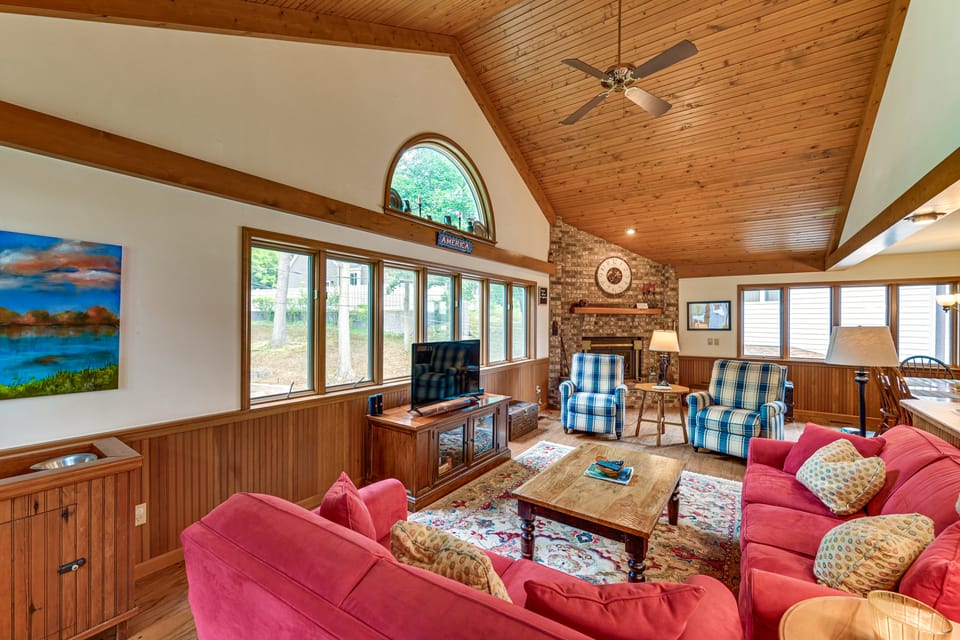 Private Dock & Stunning Views: Corey Lake Getaway! House in Michigan