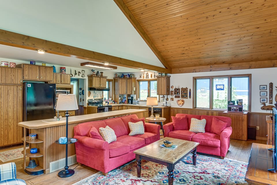 Private Dock & Stunning Views: Corey Lake Getaway! House in Michigan