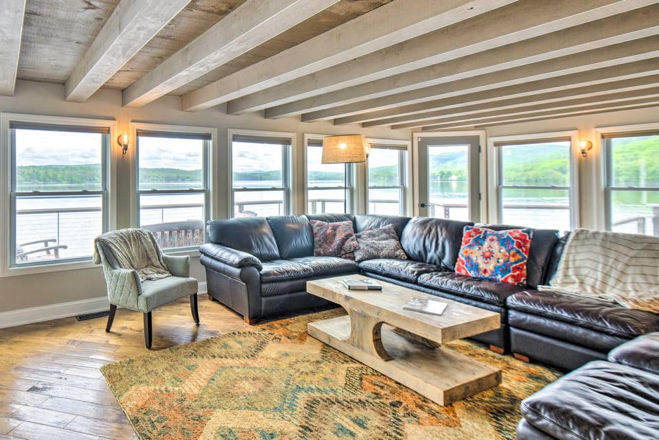 Stunning Enfield Home w/ Deck & Boat Dock! House in Vermont