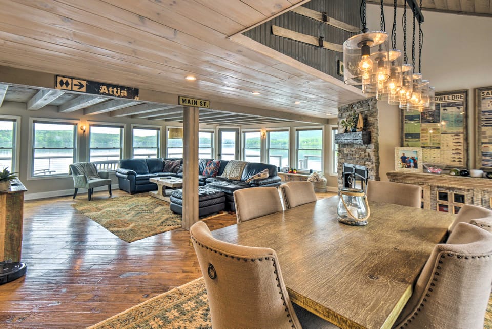 Stunning Enfield Home w/ Deck & Boat Dock! House in Vermont