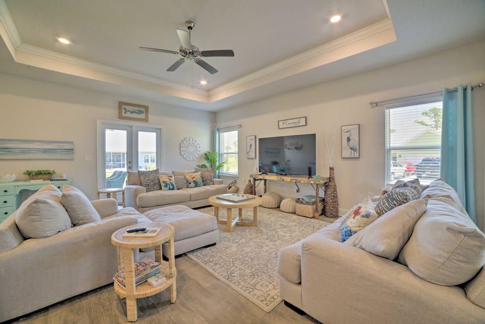 Port St Joe 'Mermaid Cove' Getaway w/ Patio! House in Florida