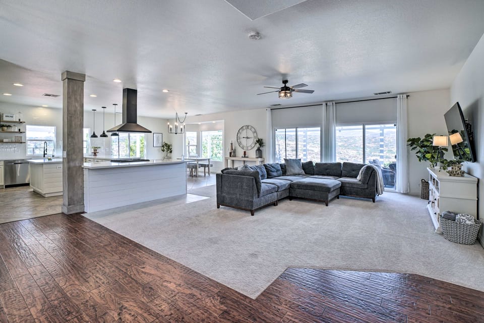 Beautiful Hemet Home: Large Patio & Mtn Views! House in Southern California