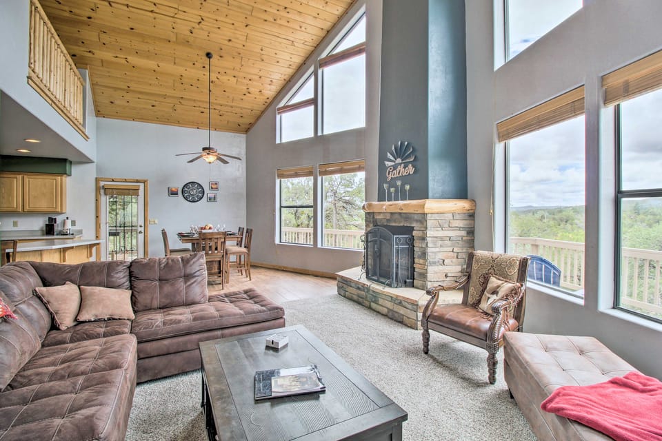 Secluded Show Low Home Near Hiking Trails! House in Arizona