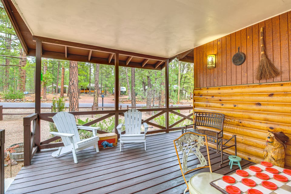 10 Mi to Show Low: Pinetop-Lakeside Family Cabin! House in Pinetop-Lakeside