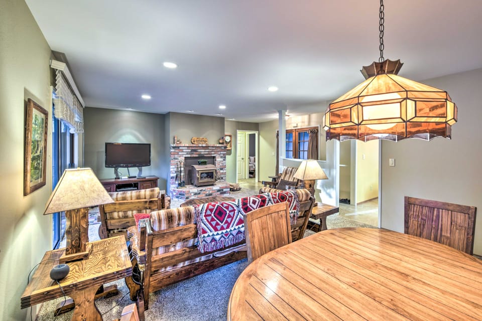 Near Fishing & Hiking: Pioneer Cabin w/ Decks House in Calaveras County