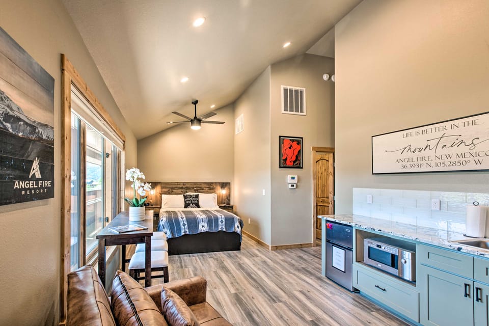 Dreamy Angel Fire Studio < 2 Mi to Ski Resort! Apartment in Angel Fire