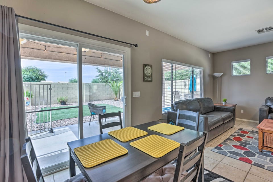 Putting Green + Game Room: Goodyear Oasis House in Avondale