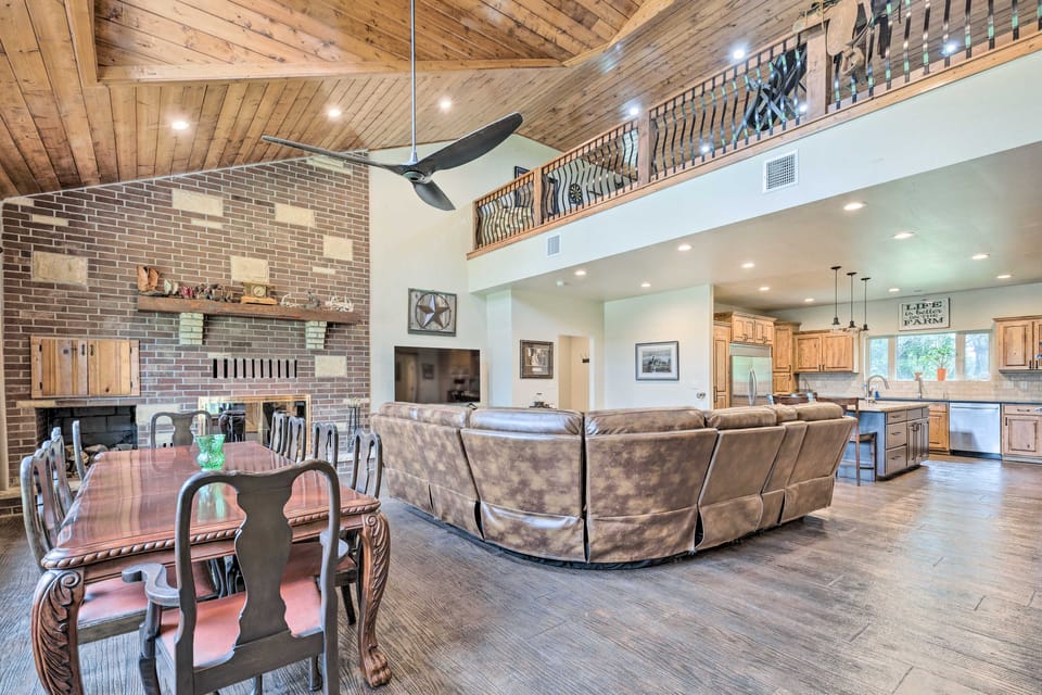 Massive Peck Home w/ Woods & Creek to Explore House in Kansas