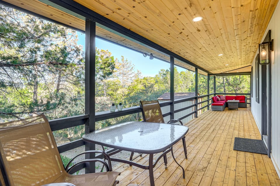 Relax Fireside: Prescott Retreat w/ Hot Tub! House in Prescott