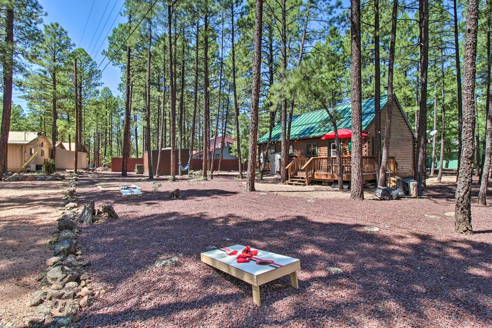 Pinetop-Lakeside Cabin w/ Deck: Hike, Ski & Golf House in Arizona