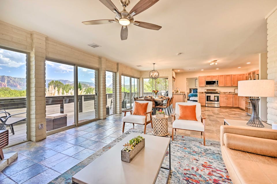 Patio & Panoramic Desert Views: Sedona Getaway! House in Sedona