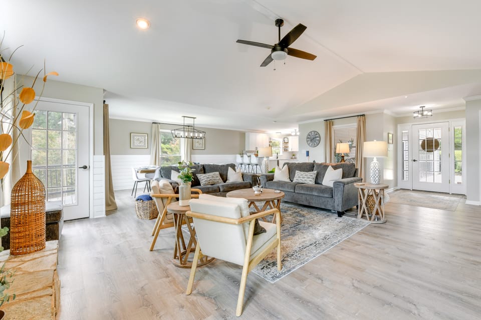 Lakefront Sherrills Ford Haven w/ Boat Dock! House in Lake Norman
