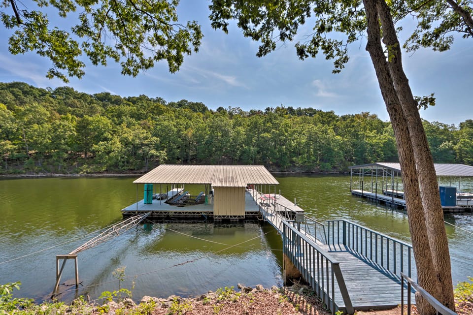 Dock, Dip, and Unwind After Shootout Action House in Lake of the Ozarks