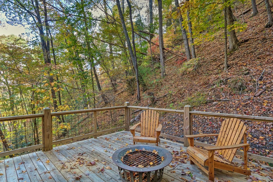 Fireplace & Foliage: Quaint Blue Ridge Cabin! House in Georgia