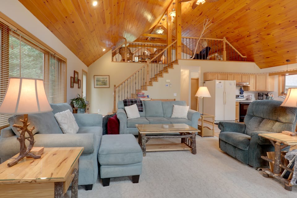 Elcho Escape w/ Private Dock on Post Lake! House in Wisconsin
