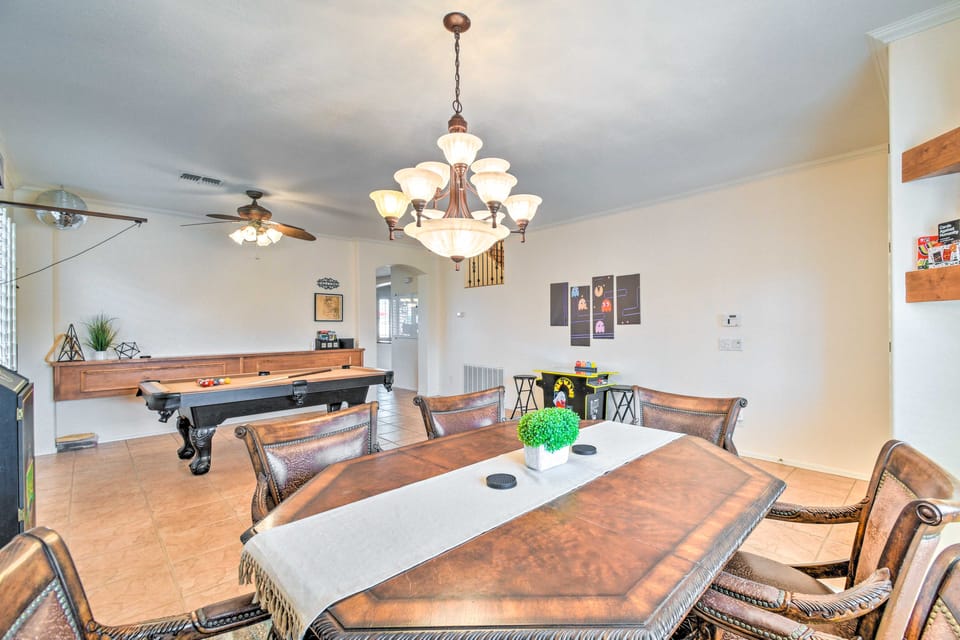 Pool, Game Room & Views! Laveen Village Getaway House in Laveen Village