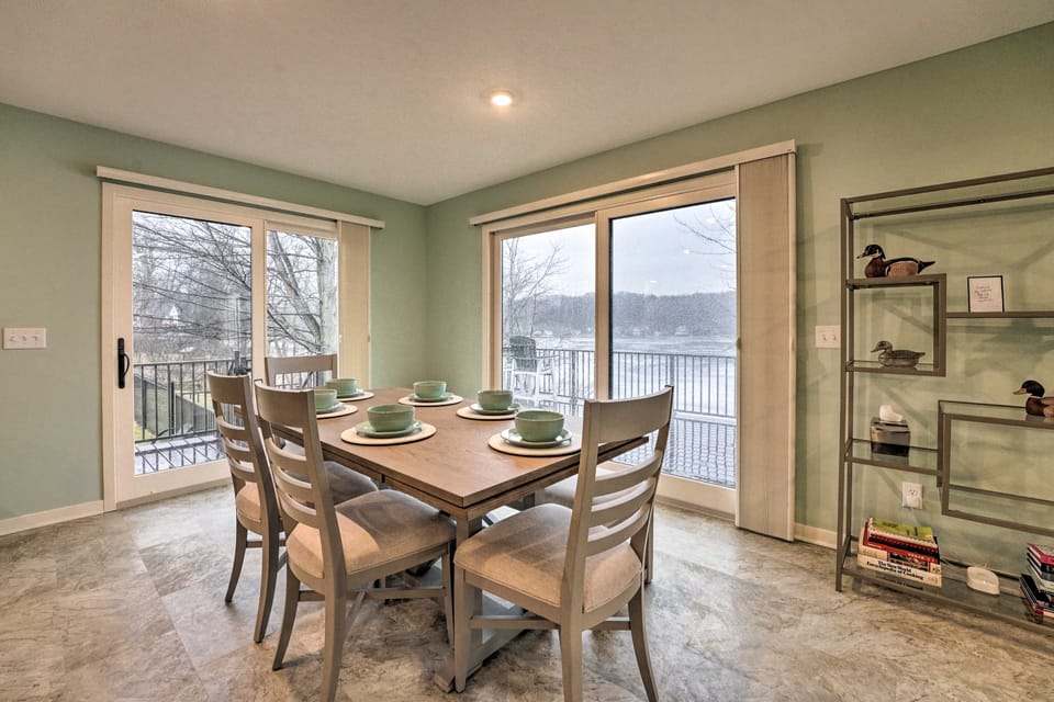 Family Home on Crystal Lake w/ Private Beach! House in Wisconsin