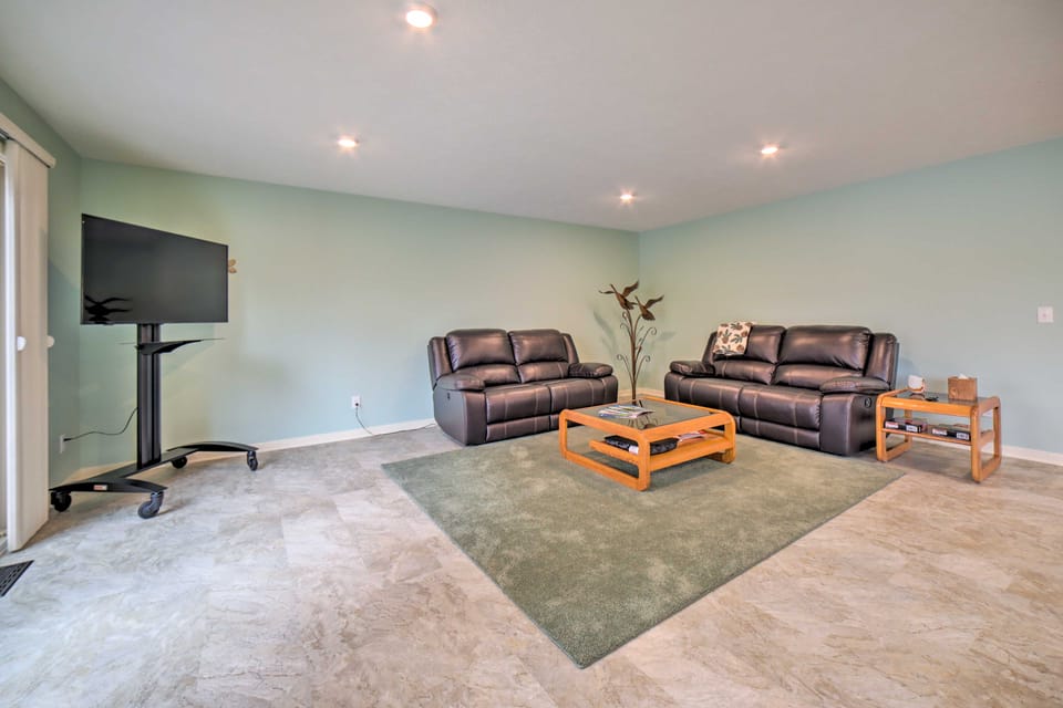 Family Home on Crystal Lake w/ Private Beach! House in Wisconsin