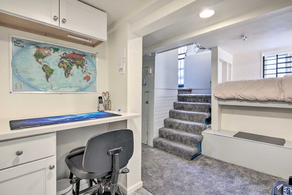 Steps to City Park + Restaurants: Denver Studio Apartment in Denver